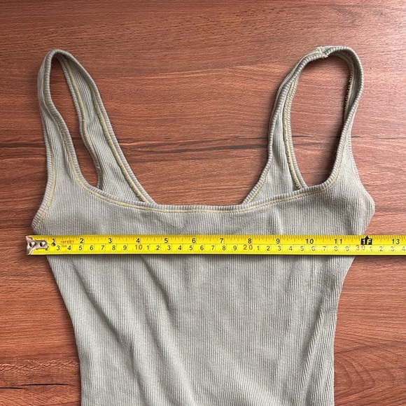 Skims Cotton Rib Tank Thong Bodysuit Small - Picture 10 of 11